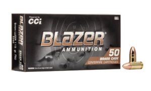 CCI Blazer Brass 9mm 115GR FMJ 500 rounds