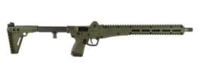 KEL SUB-2K MULTI MAG 9MM GREEN/BLK 15RD