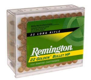 Remington Golden Bullet 22 Long Rifle Ammo 1000rds