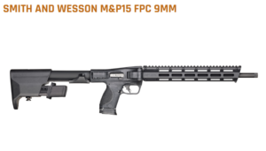 Smith and Wesson M&P15 FPC 9mm