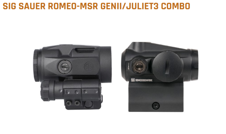SIG SAUER Romeo-MSR GenII/Juliet3 Combo