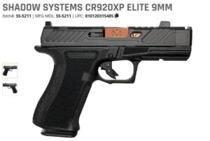Shadow Systems CR920XP Elite 9mm